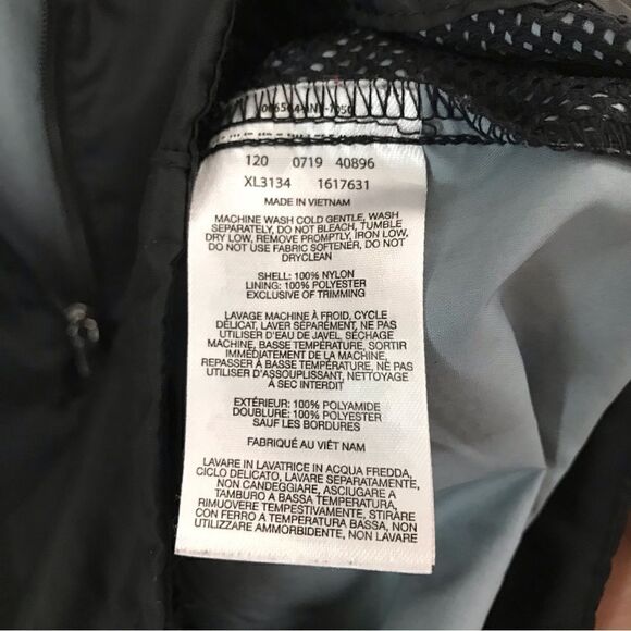 Columbia full zip black hooded windbreaker S - Picture 8 of 8